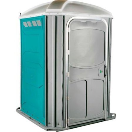 POLYJOHN ENTERPRISES PolyJohnÂ Comfort XL Wheel Chair Accessible Portable Restroom Aqua - PH03-1000